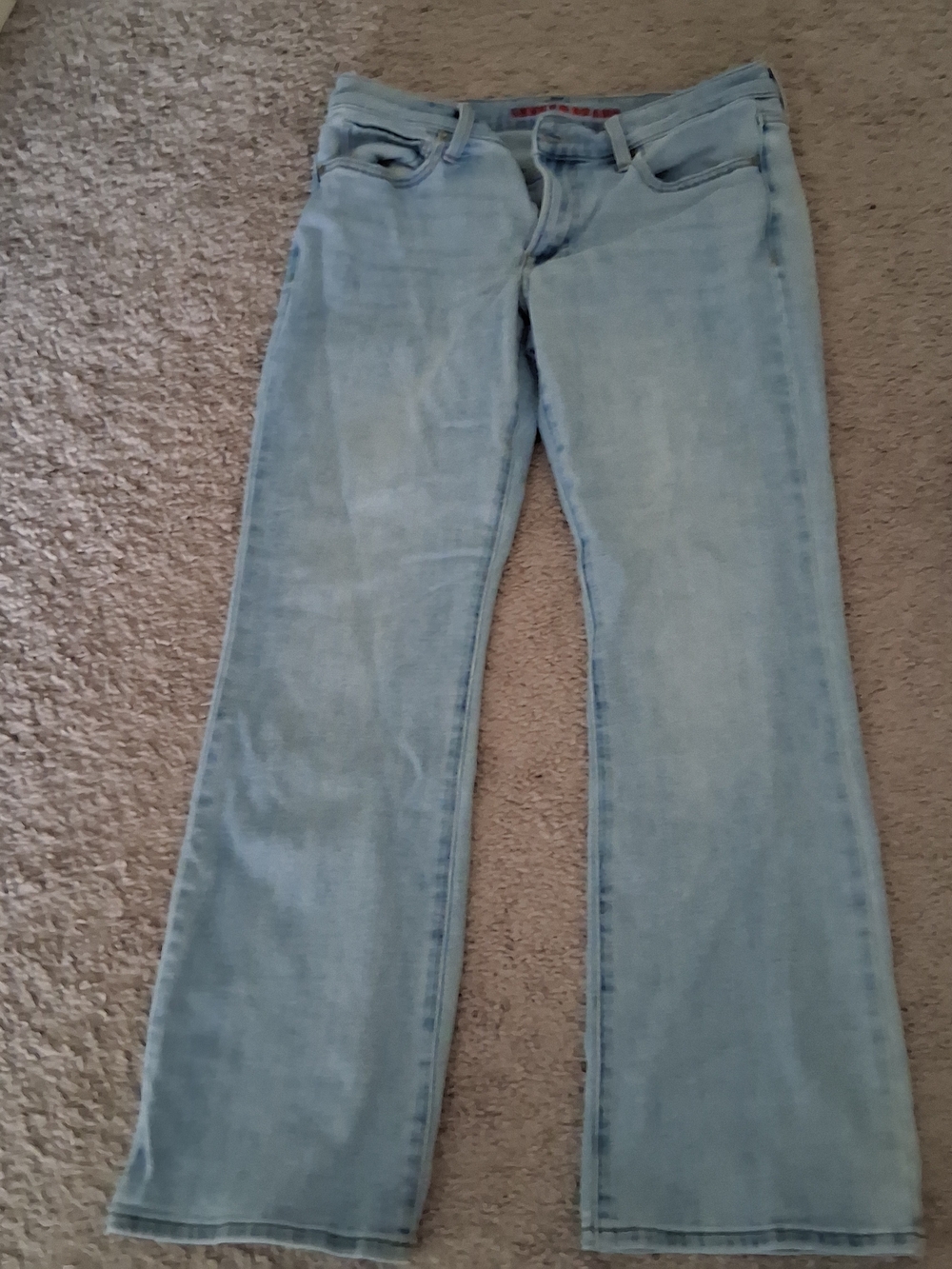 Lucky Brand Light Blue Straight Leg Jeans - Women's